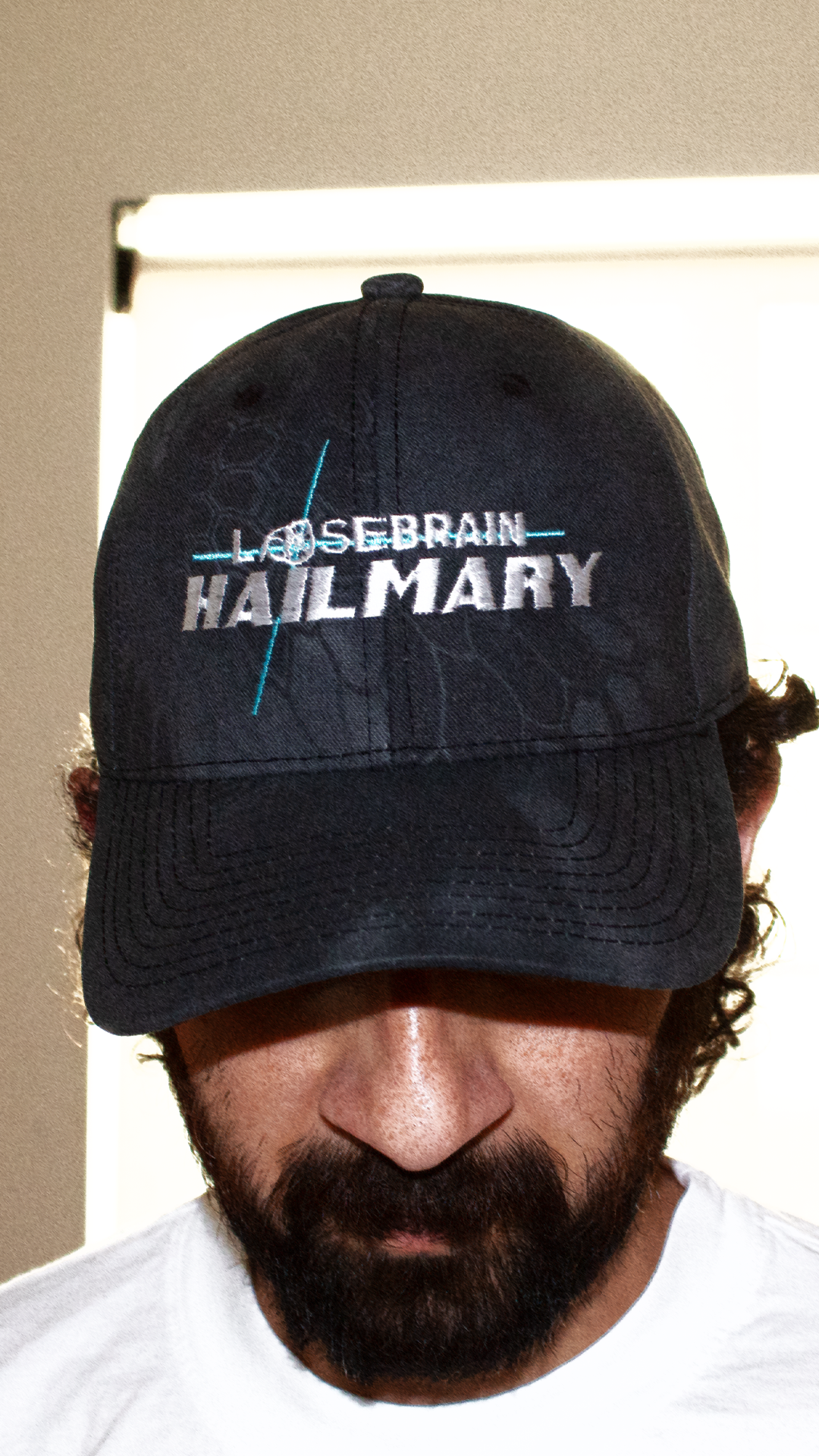 Hailmary x Loosebrain Logo Hat (Kyrptek Typhon Camo)