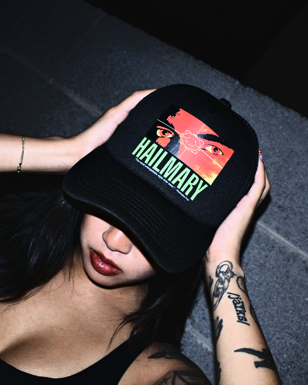 Mark-13 Trucker Hat (Black)