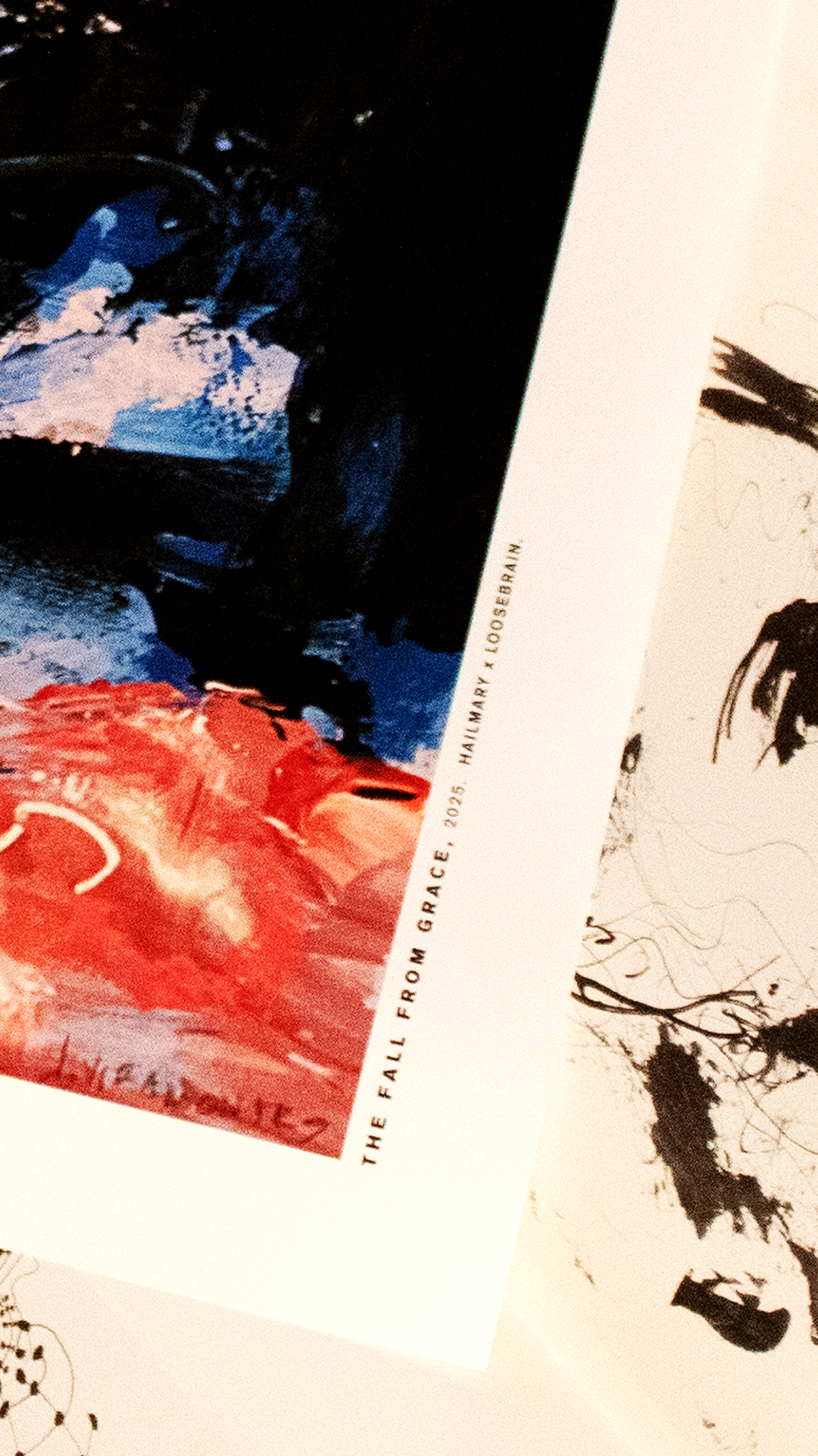 Hailmary x Loosebrain "The Fall From Grace" Print