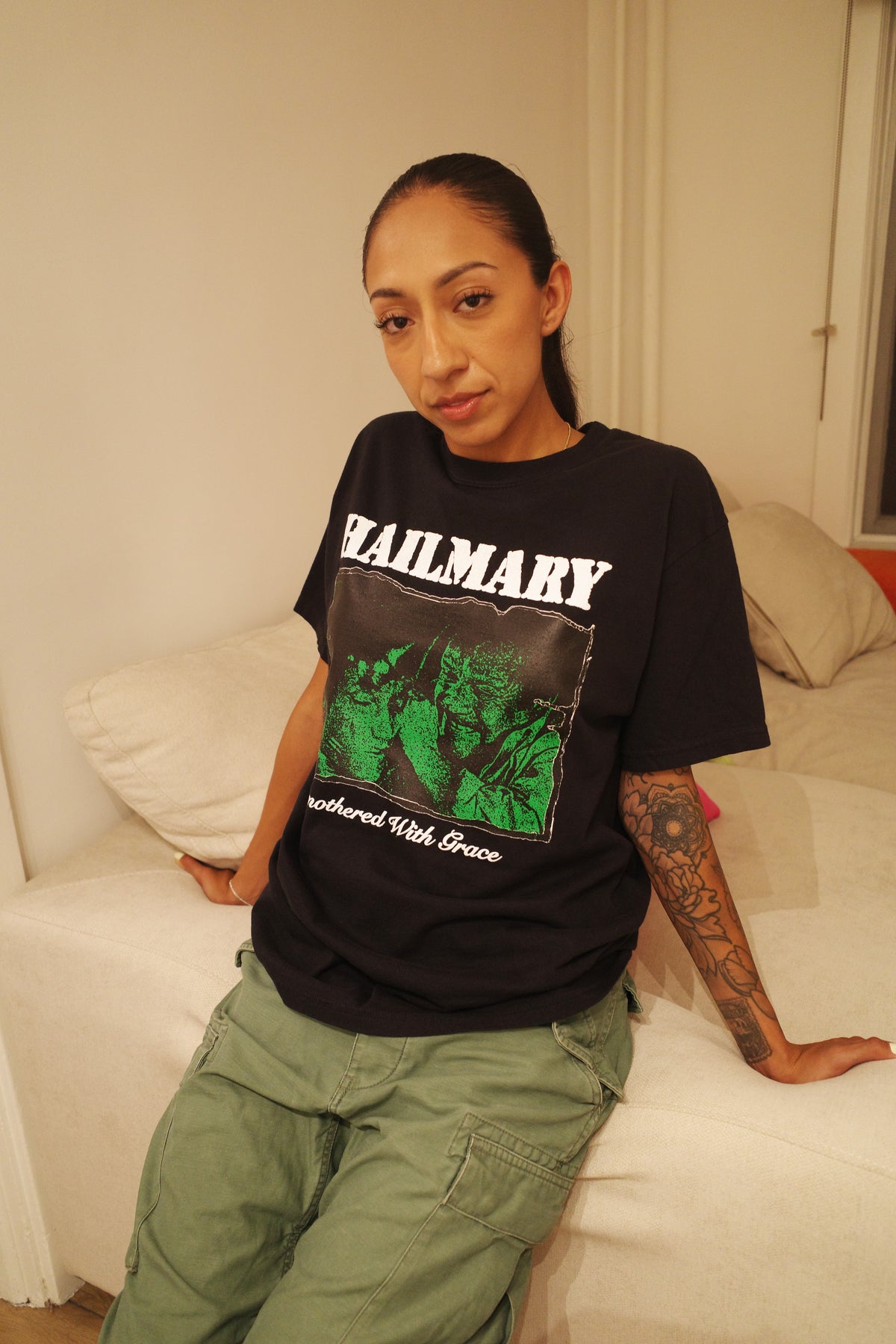 Smothered T-shirt (Black)